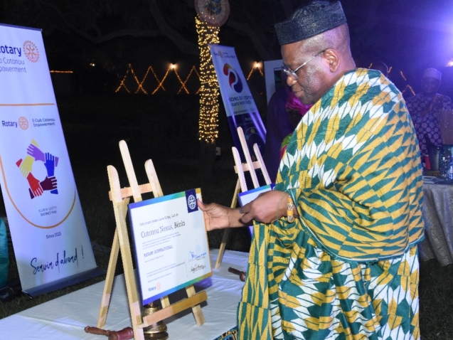 Cérémonie Rotary Club